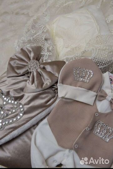 Конверт на выписку для мальчика зима