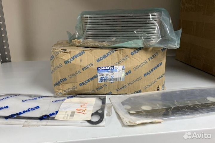 Маслоохладитель Komatsu