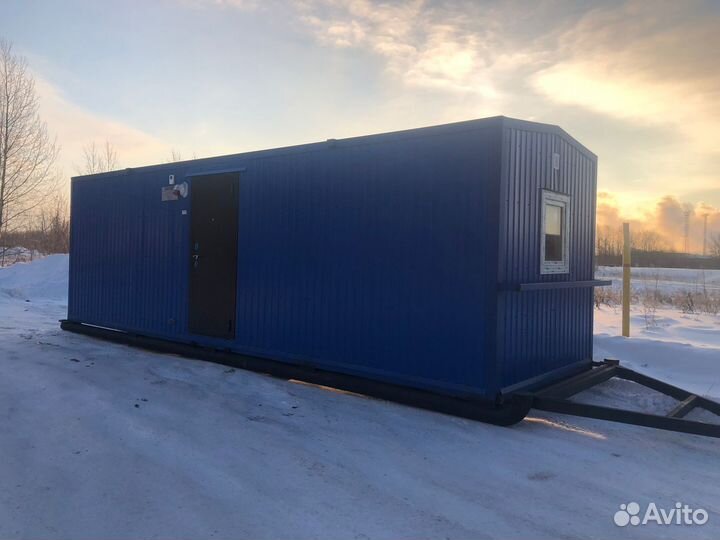 Вагон дом жилой на санях