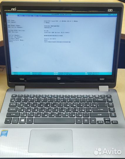 Ноутбук Acer Aspire R3-471T (разборка)