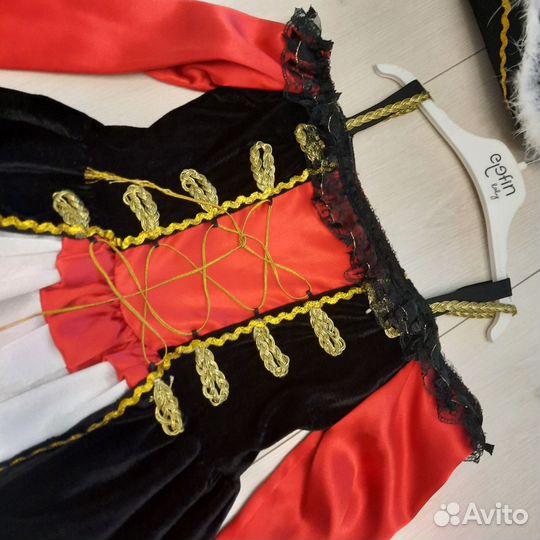 Костюм пирата для девочки 116-128