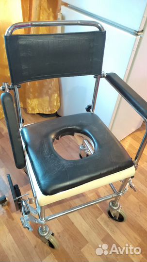Кресло каталка с туалетом для инвалидов взрослых