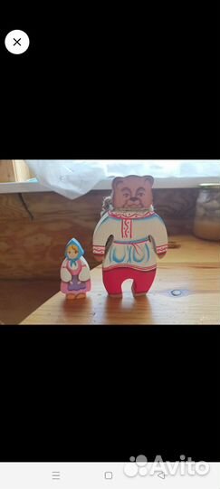 Игрушка маша и медведь