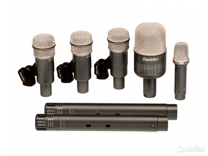 Набор микрофонов для барабанов Superlux drkb5C2mk2