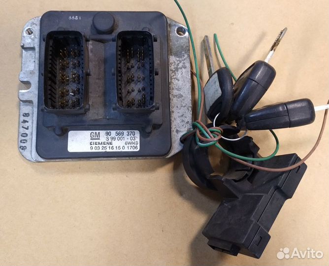 Блок управления Opel Vectra B X18XEI