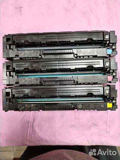 Картридж HP 201A оригинал (б\у)