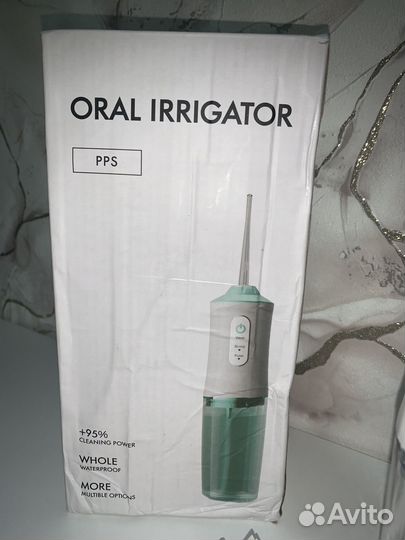 Ирригатор для полости рта. Аккумуляторный. Новый