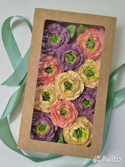 Цветы из зефира на заказ