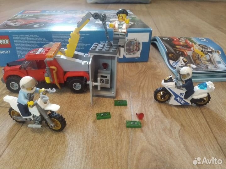 Lego city Погоня за грабителями