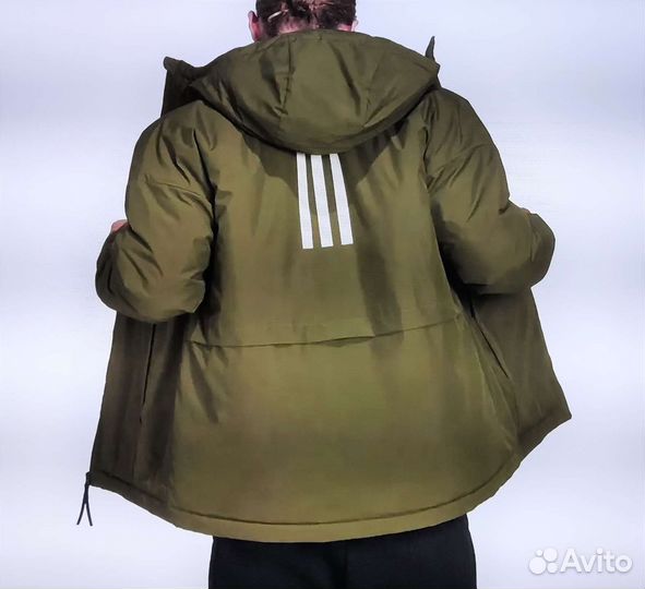 Новая куртка утепленная мужская Adidas Оригинал
