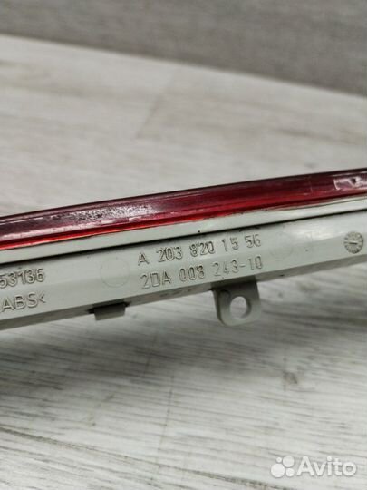 Дополнительный стоп-сигнал Mercedes C-Class W203