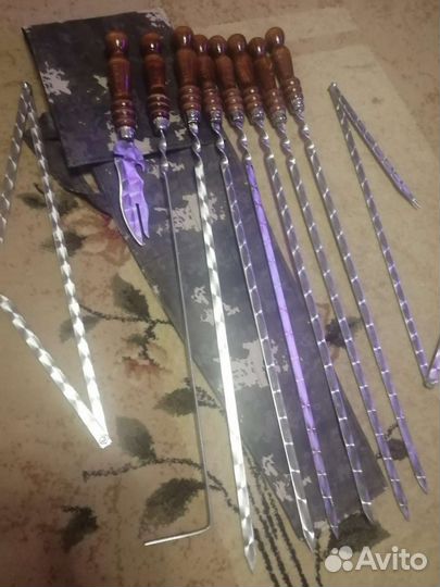 Набор шампуров в чехле