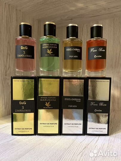 Тестеры парфюма