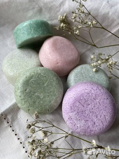 Твёрдый шампунь и кондиционер