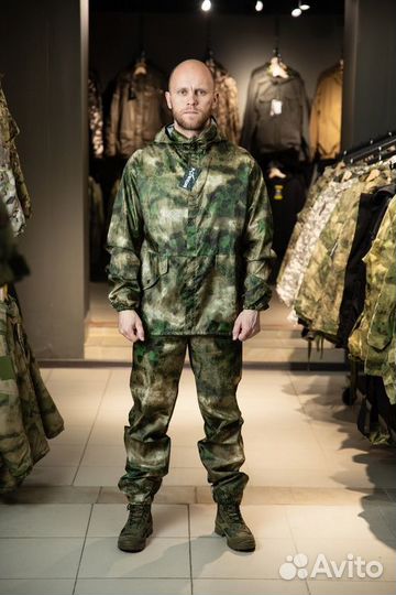 Костюм ветровлагозащитный ввз мох на флисе