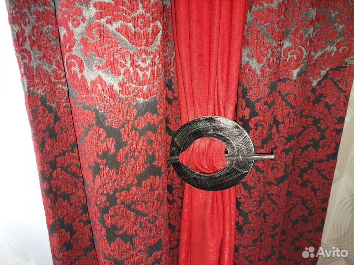 Комплект шторы и тюль бу