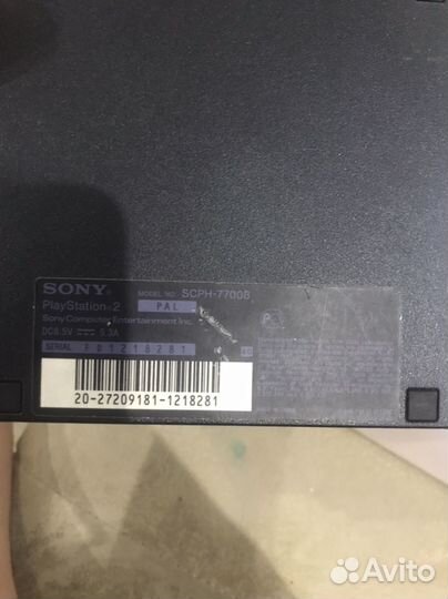 Sony PS2 с играми