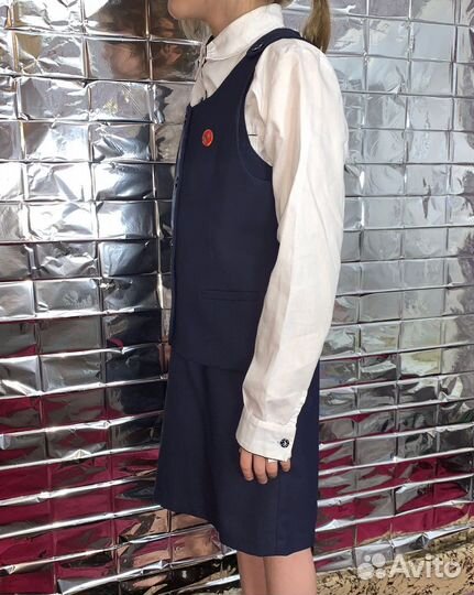 Жилетка для девочки школьная