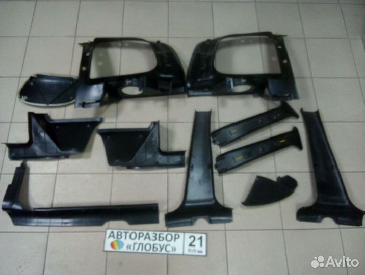 Пластик обшивка накладка Chevrolet Niva Нива