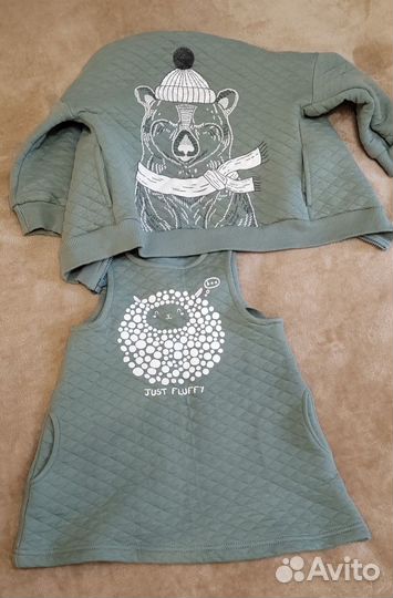 Вещи пакетом для девочки 1-2 года