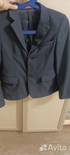 Школьный пиджак Aselin тёмно -синий