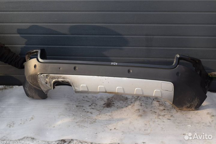 Бампер задний Volvo XC90 рест. 2010