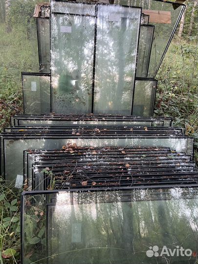 Стеклопакет и доски