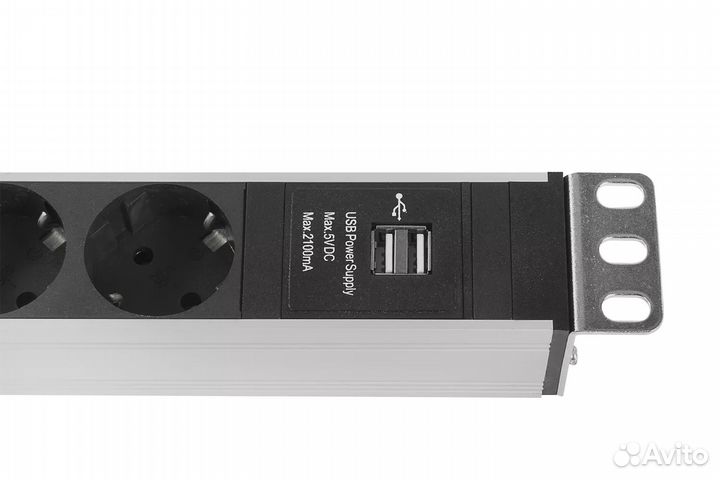 Российский блок розеток цмо R-16-6S-V-U-440-3