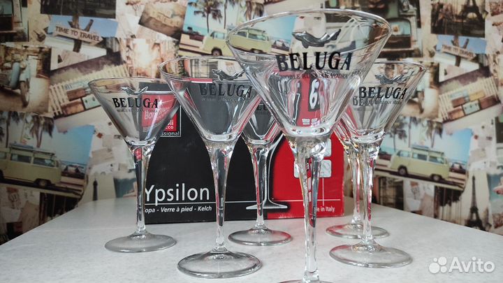 Бокалы для коктейлей Beluga Martini