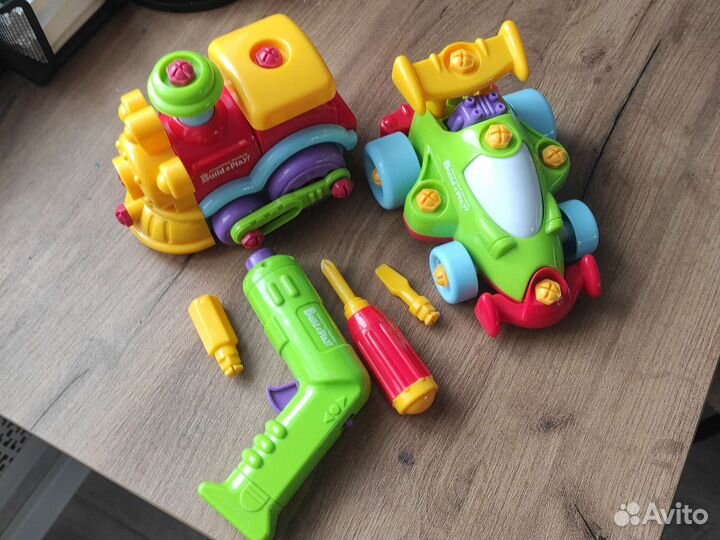 Паровозик и машинка