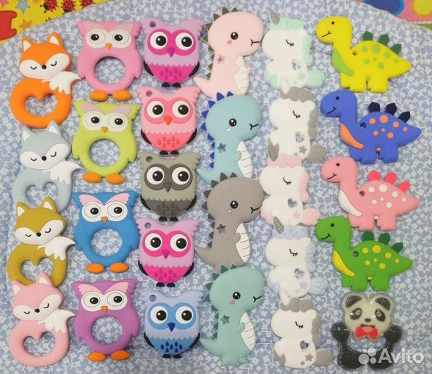Силиконовые Грызунки для детей