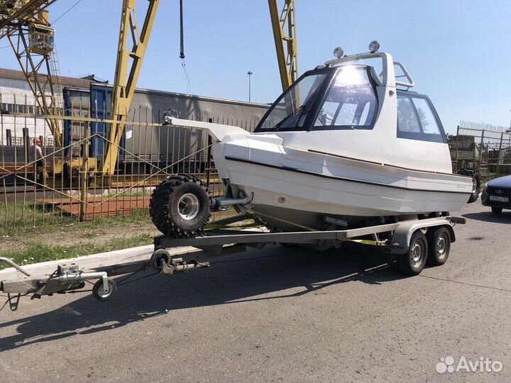 Амфибийный катер Sealegs 6.1 D-tube Cabin