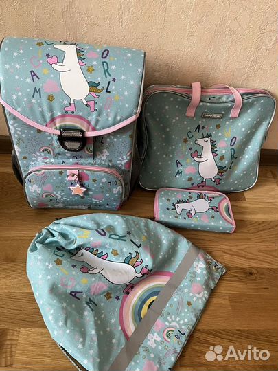 Портфель для школы, мешок для сменки,пенал