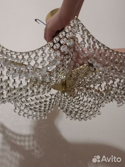 Люстра хрустальная Чехия