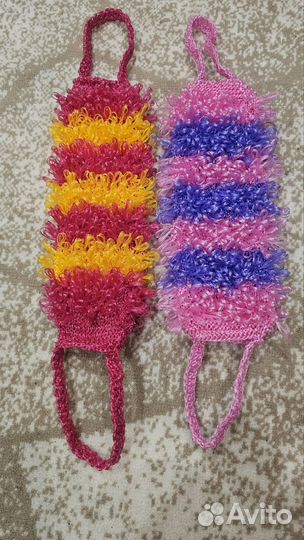 Мочалка ручной работы