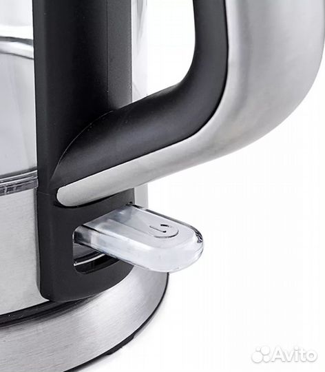 Чайник электрический Kitfort кт-617, серебристый