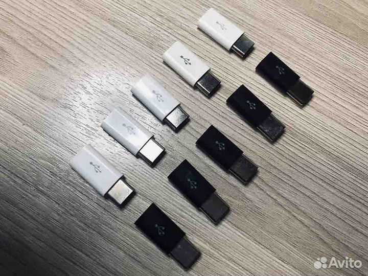 Переходники с Micro USB на Type C