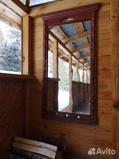 Зеркало старинное винтажное