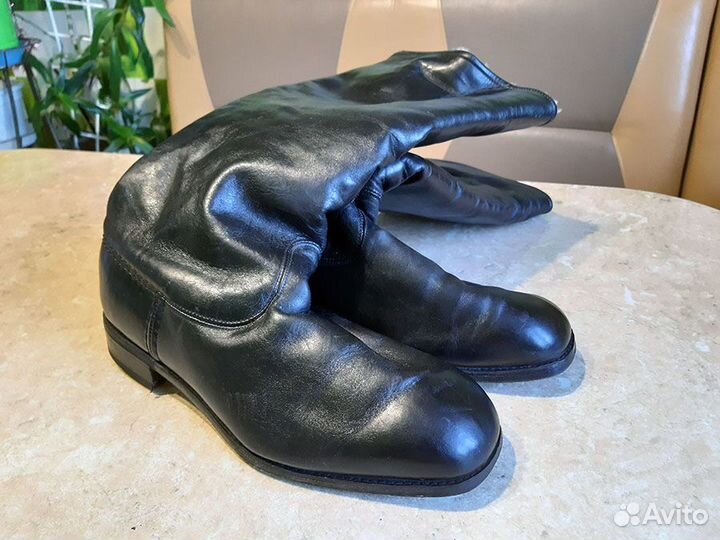 Сапоги хромовые меховые офицерские гдр