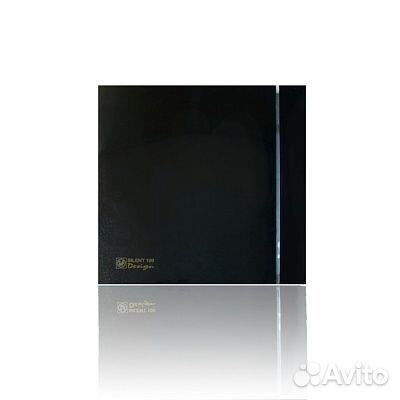 Вентилятор silent-100 CZ black design-4C