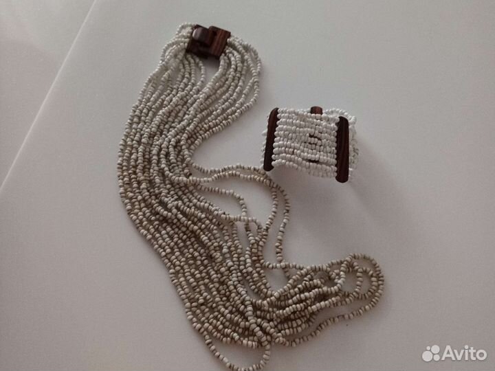 Бусы и браслет (Бали)