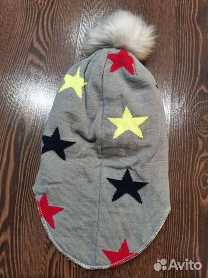 Шапка шлем зимняя детская