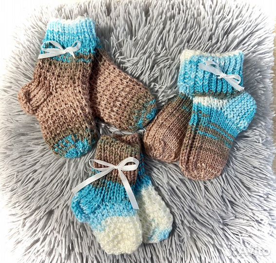 Носки вязаные детские