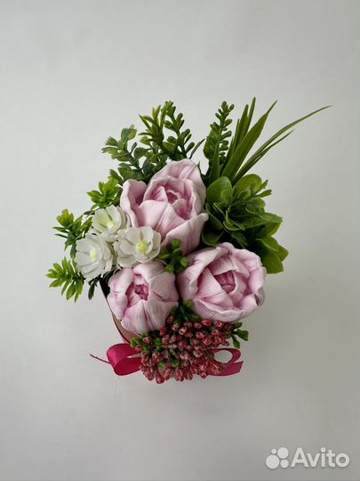 Букет из мыла