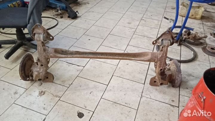 Балка задняя opel astra g zafira a