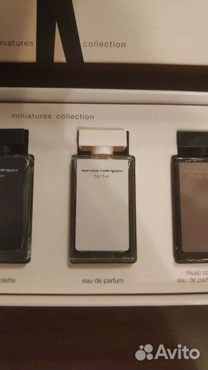 Набор миниатюр парфюма narciso rodrigues