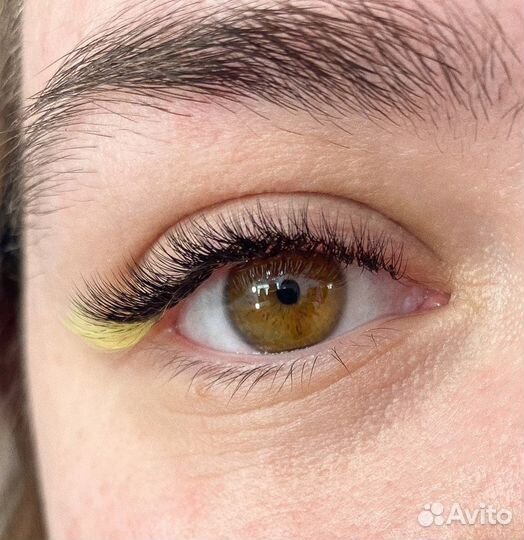 Наращивание ресниц на дому