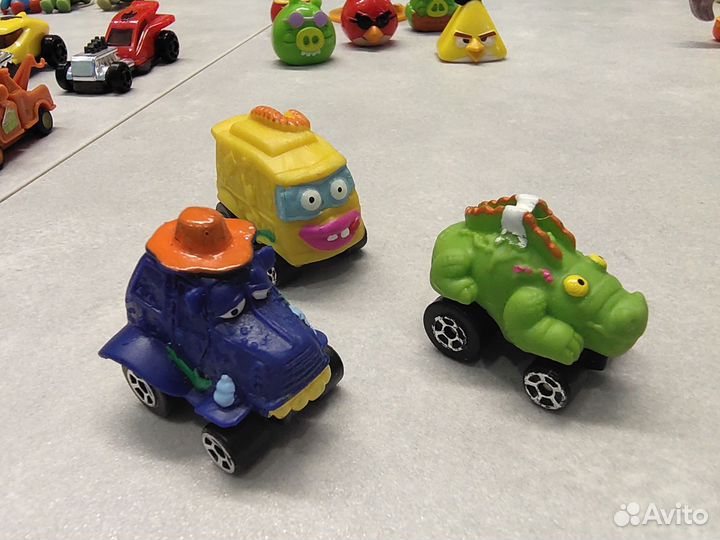 Фигурки Киндер, musse, rovio, sweet box, viacom