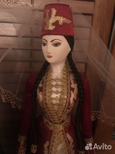 Куклы коллекционные в осетинских костюмах