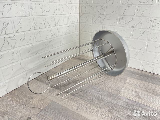 Шашлычница для тандыра со сковородой